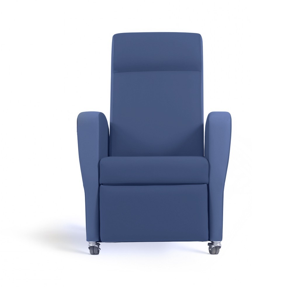 REAS21 Astra Manual Recliner Healthcare Furniture Teal Teal