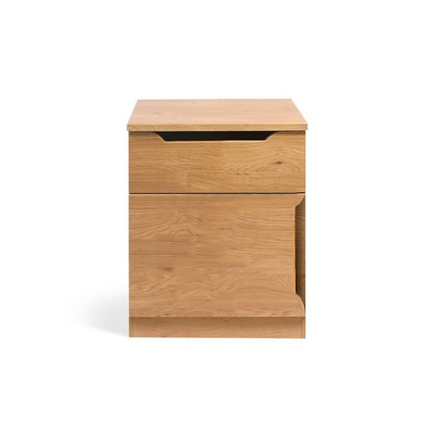 Teal mental health bedroom cabinet